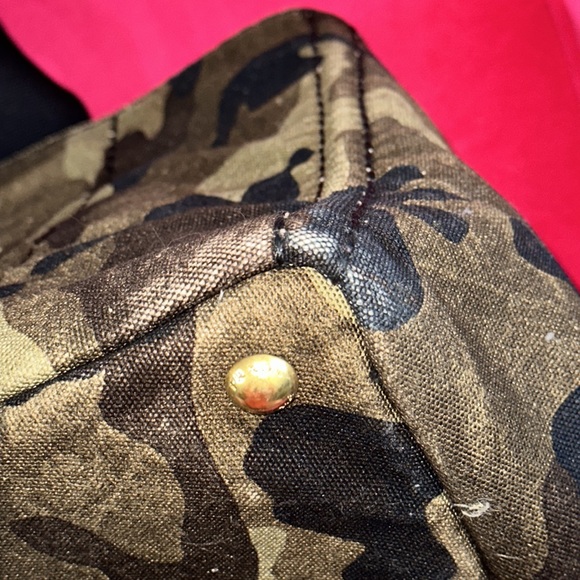 Prada Canapa travel work tote in camo large size - Picture 11 of 16